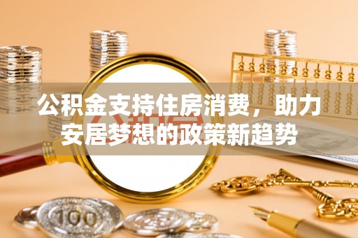 天全公积金支持住房消费，助力安居梦想的政策新趋势