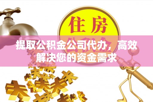 天全提取公积金公司代办，高效解决您的资金需求