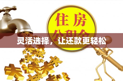 天全灵活选择，让还款更轻松