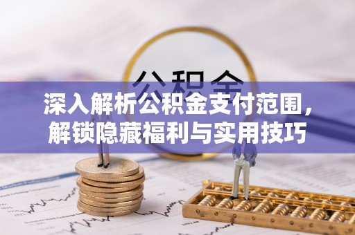 天全深入解析公积金支付范围，解锁隐藏福利与实用技巧