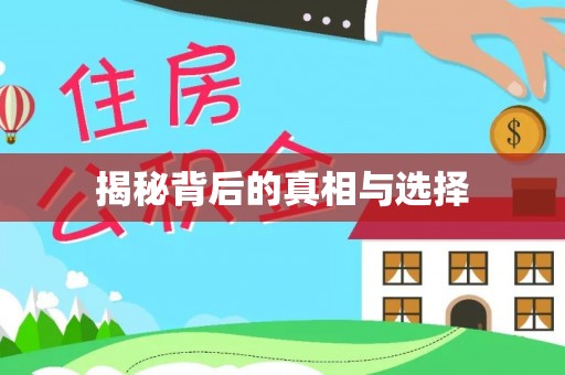 天全揭秘背后的真相与选择