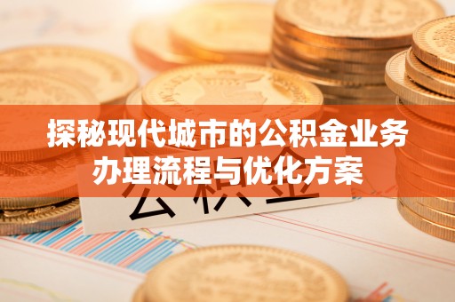 天全探秘现代城市的公积金业务办理流程与优化方案