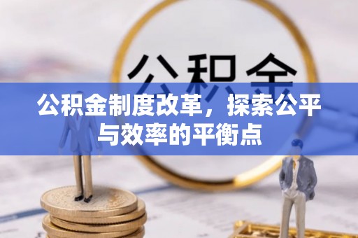 天全公积金制度改革，探索公平与效率的平衡点