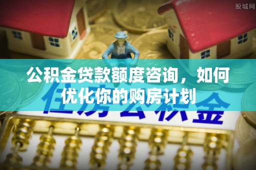 天全公积金贷款额度咨询，如何优化你的购房计划
