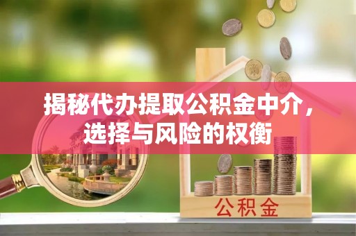 天全揭秘代办提取公积金中介，选择与风险的权衡
