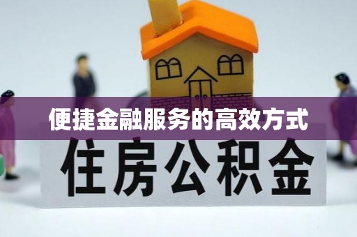 天全便捷金融服务的高效方式