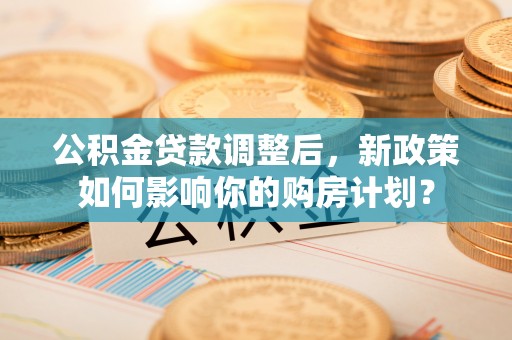 天全公积金贷款调整后，新政策如何影响你的购房计划？