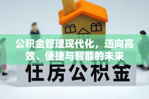 天全公积金管理现代化，迈向高效、便捷与智能的未来