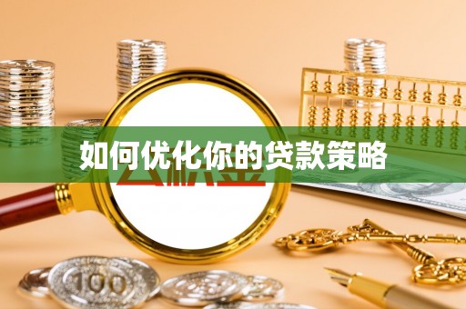 天全如何优化你的贷款策略